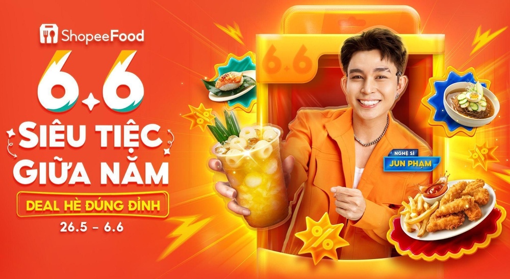 Dap tan con nong ngay he bang 'tuyet chieu' tu ShopeeFood 6/6 hinh anh