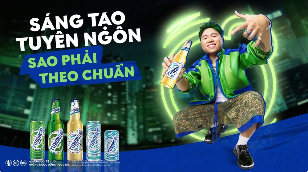 Tuborg đưa tinh thần ‘phá chuẩn’ vào MV cùng 24K.Right