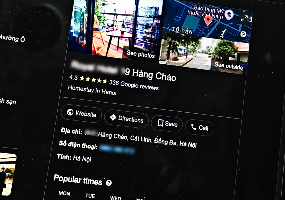 Google xoa 30.000 danh gia 1 sao o khach san Hang Chao ‘duoi khach’ hinh anh