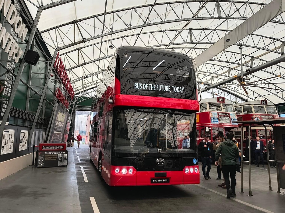 BYD sẽ cung cấp xe bus điện cho London