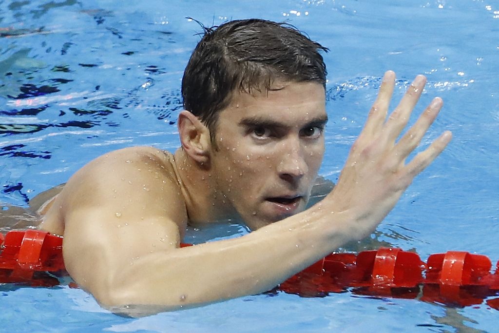 Những khoảnh khắc xúc động của Michael Phelps ảnh 3 Nhung khoanh khac xuc dong cua Michael Phelps anh 3