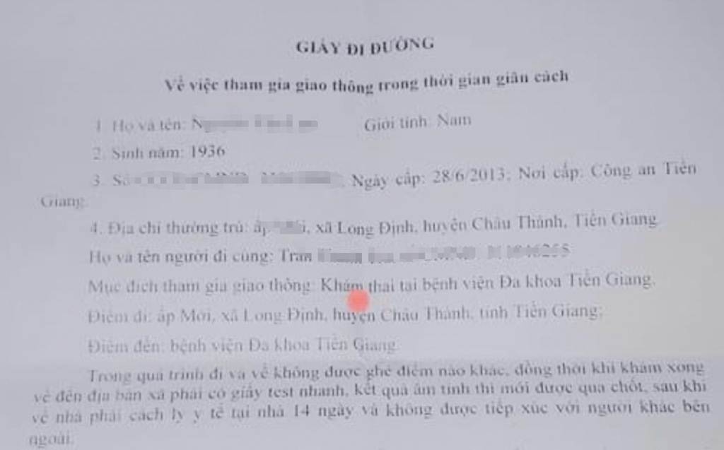 Lanh dao xa cap giay di duong cho ‘hai nguoi dan kham thai’ anh 1