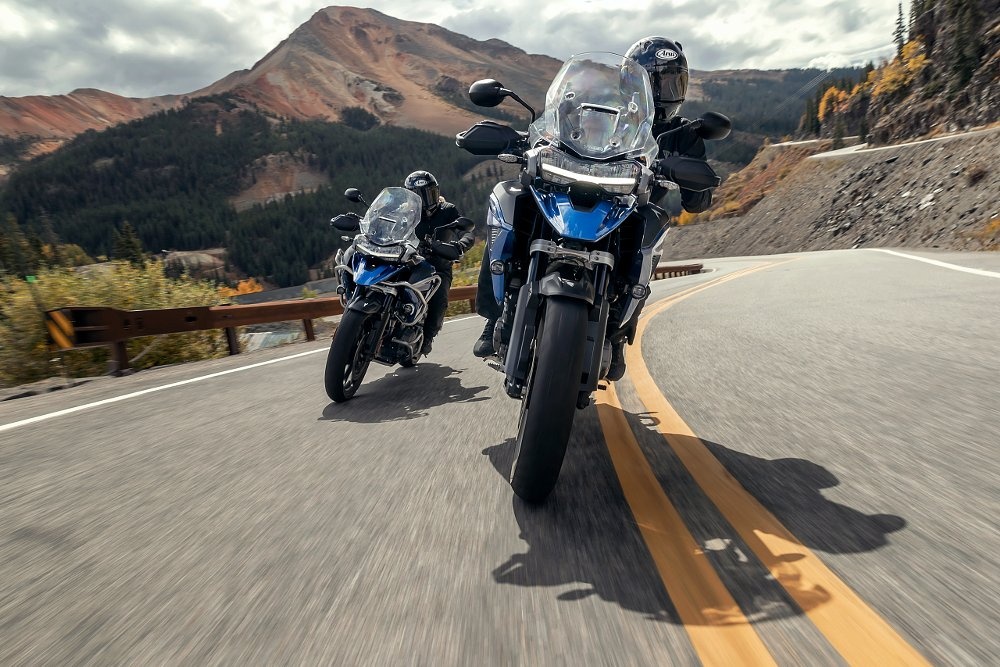 Triumph,  Tiger 1200,  BMW R1250 anh 2