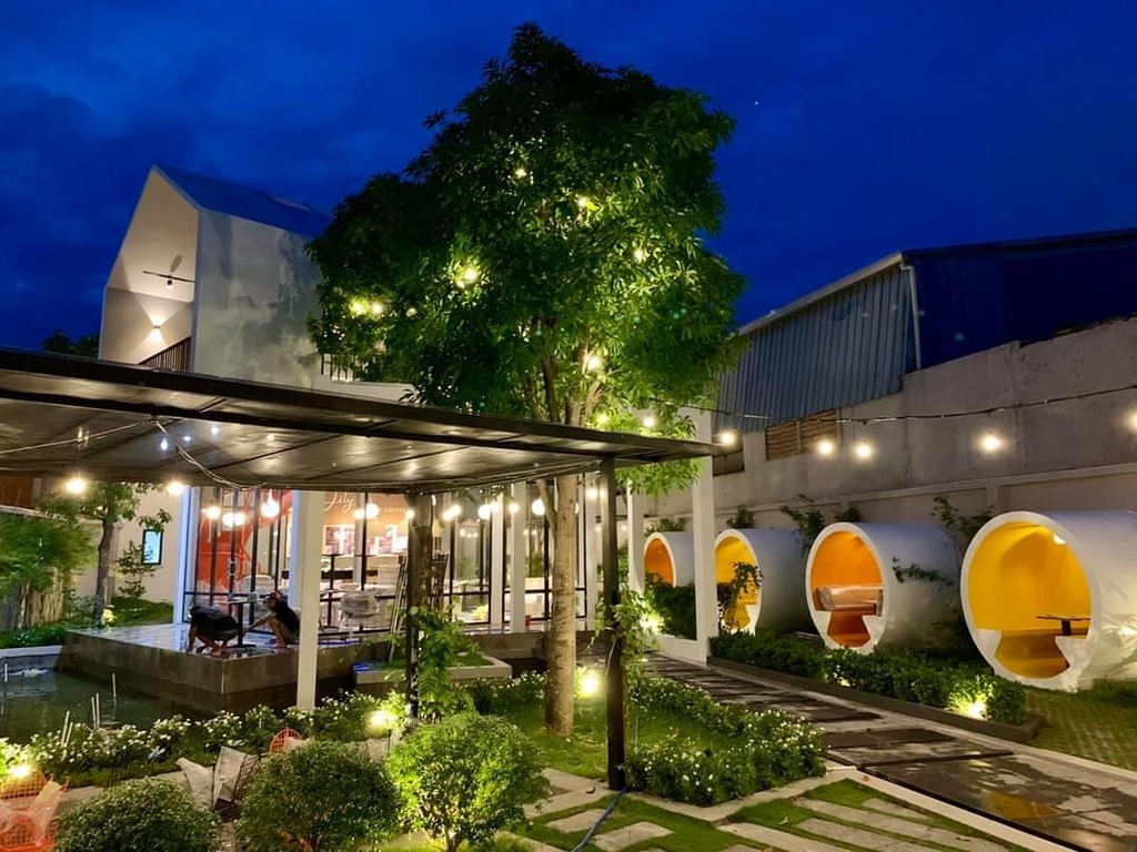 Quan ca phe ong cong doc la o TP.HCM thu hut gioi tre check-in hinh anh 10 