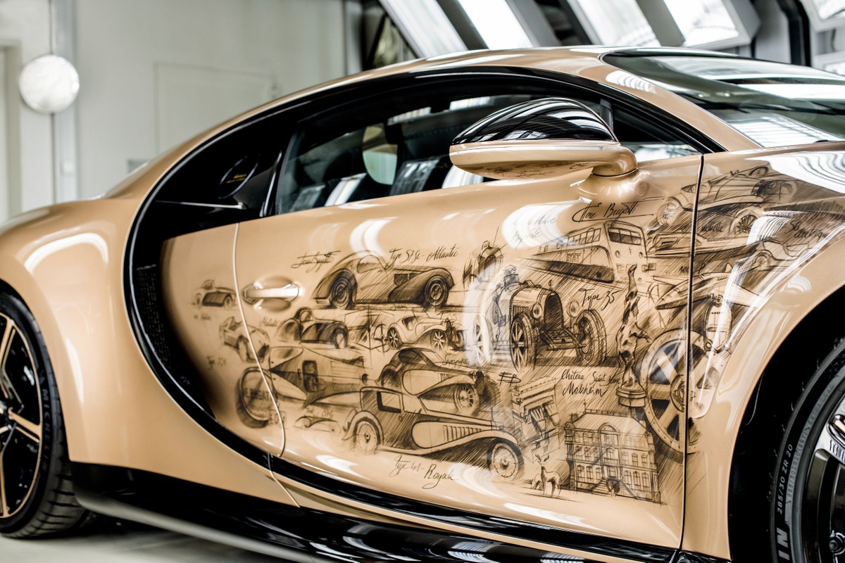 Bugatti Chiron Super Sport Golden Era về tay nhà sưu tập người Mỹ