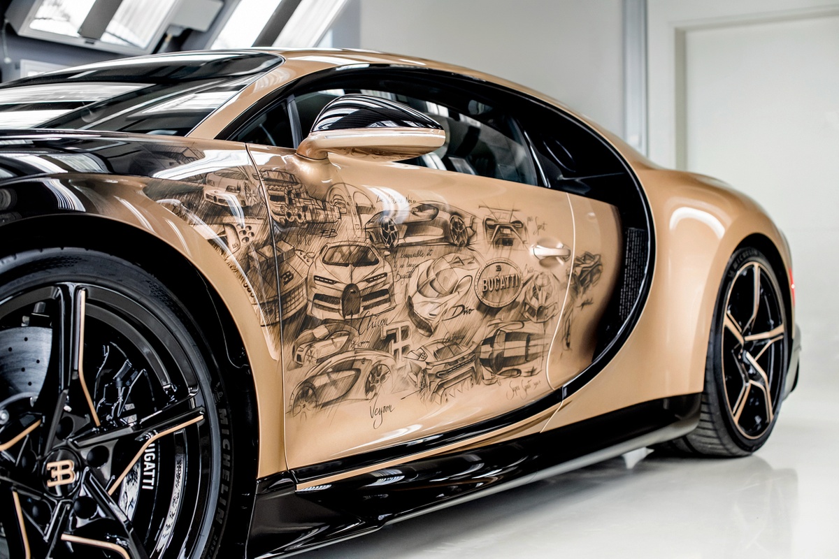 Bugatti Chiron Super Sport Golden Era về tay nhà sưu tập người Mỹ