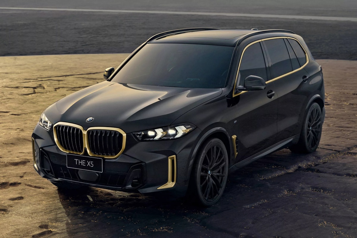 BMW X5 Dark Flame Edition nổi bật với ngoại thất viền vàng