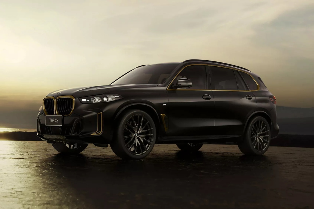 BMW X5 Dark Flame Edition nổi bật với ngoại thất viền vàng