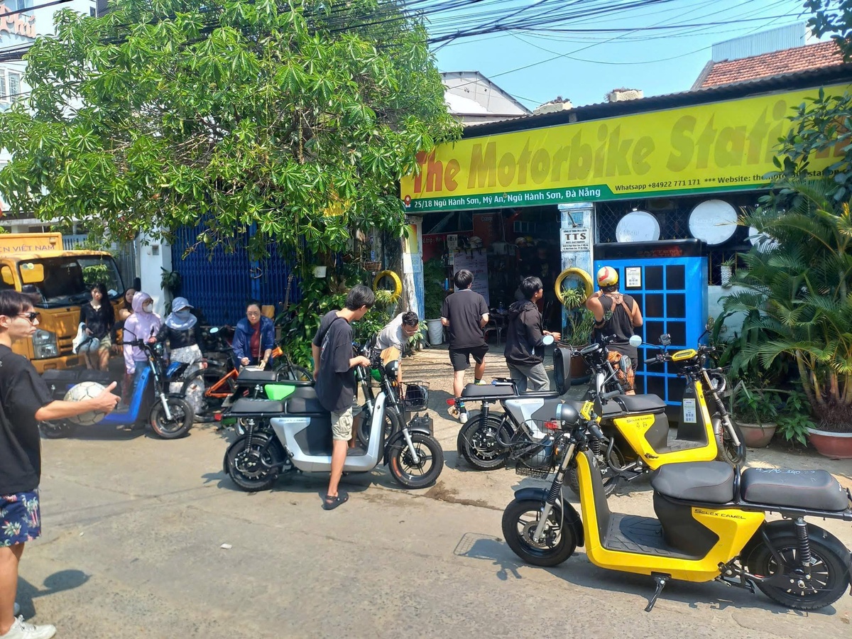 doi pin xe dien,  tram doi pin,  pin xe may dien anh 1