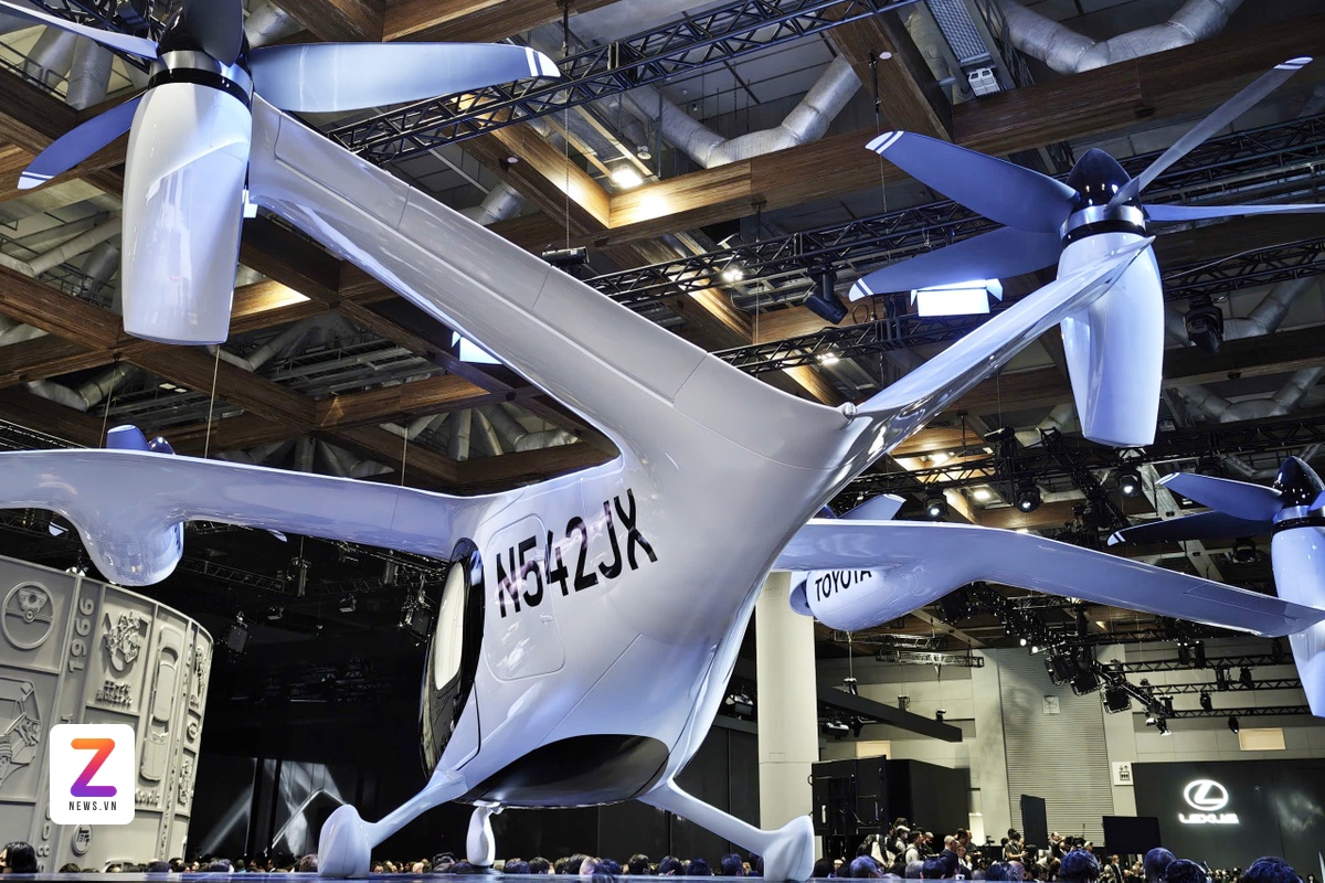 Máy bay điện Toyota  ảnh 2 May bay dien Toyota anh 2