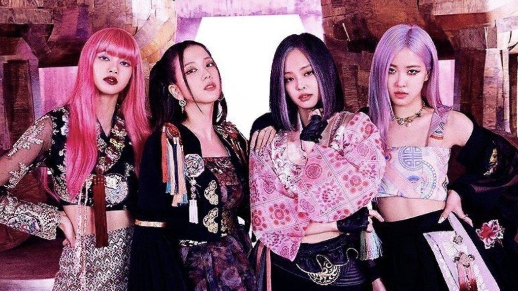 BlackPink mac hanbok cach tan anh 2