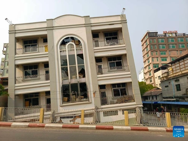 Thảm họa động đất tại Myanmar như 'con dao lớn cắt vào Trái Đất'