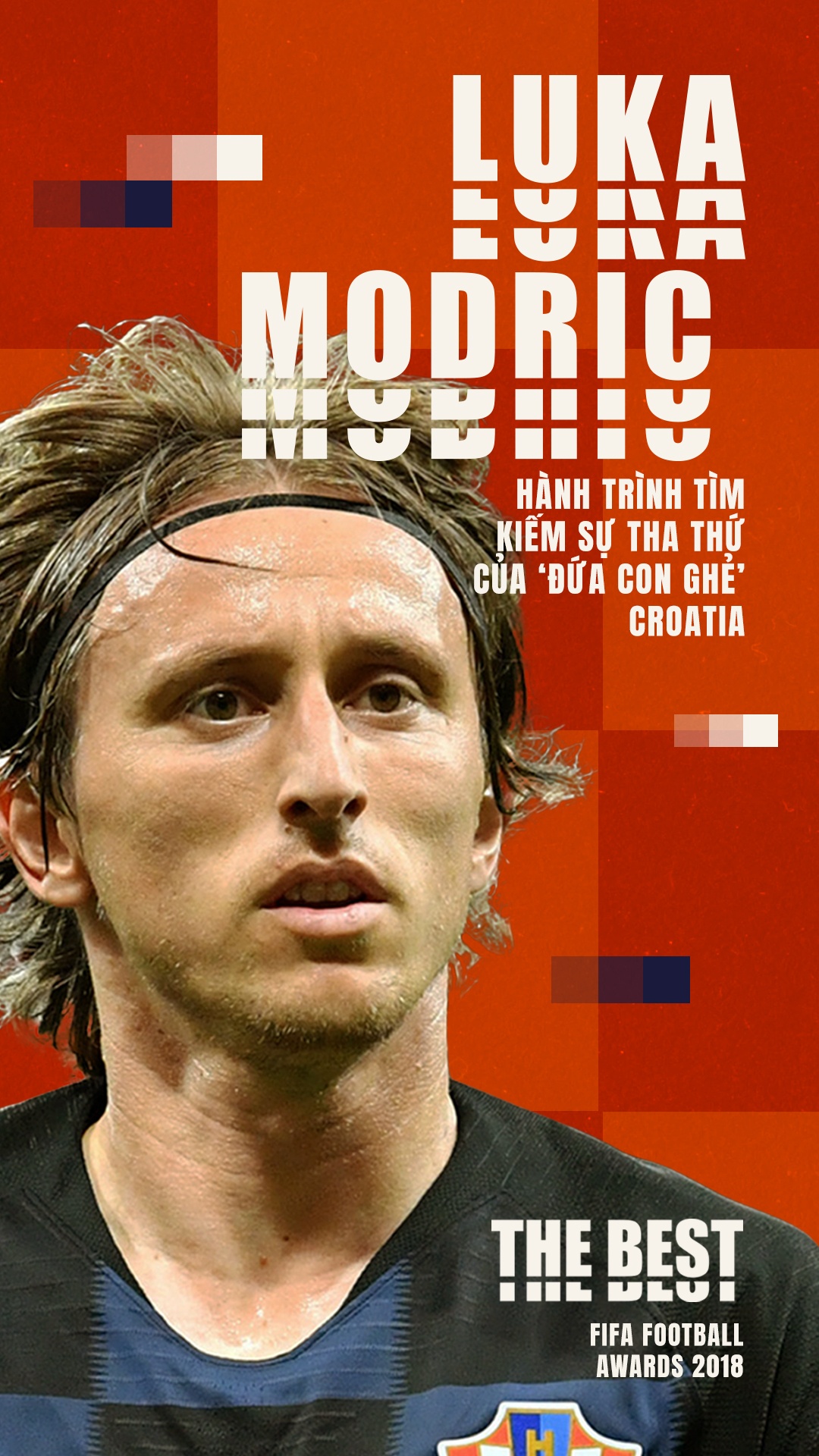 Luka Modric,  Doi tuyen Croatia,  World Cup,  The Best,  Ronaldo anh 1