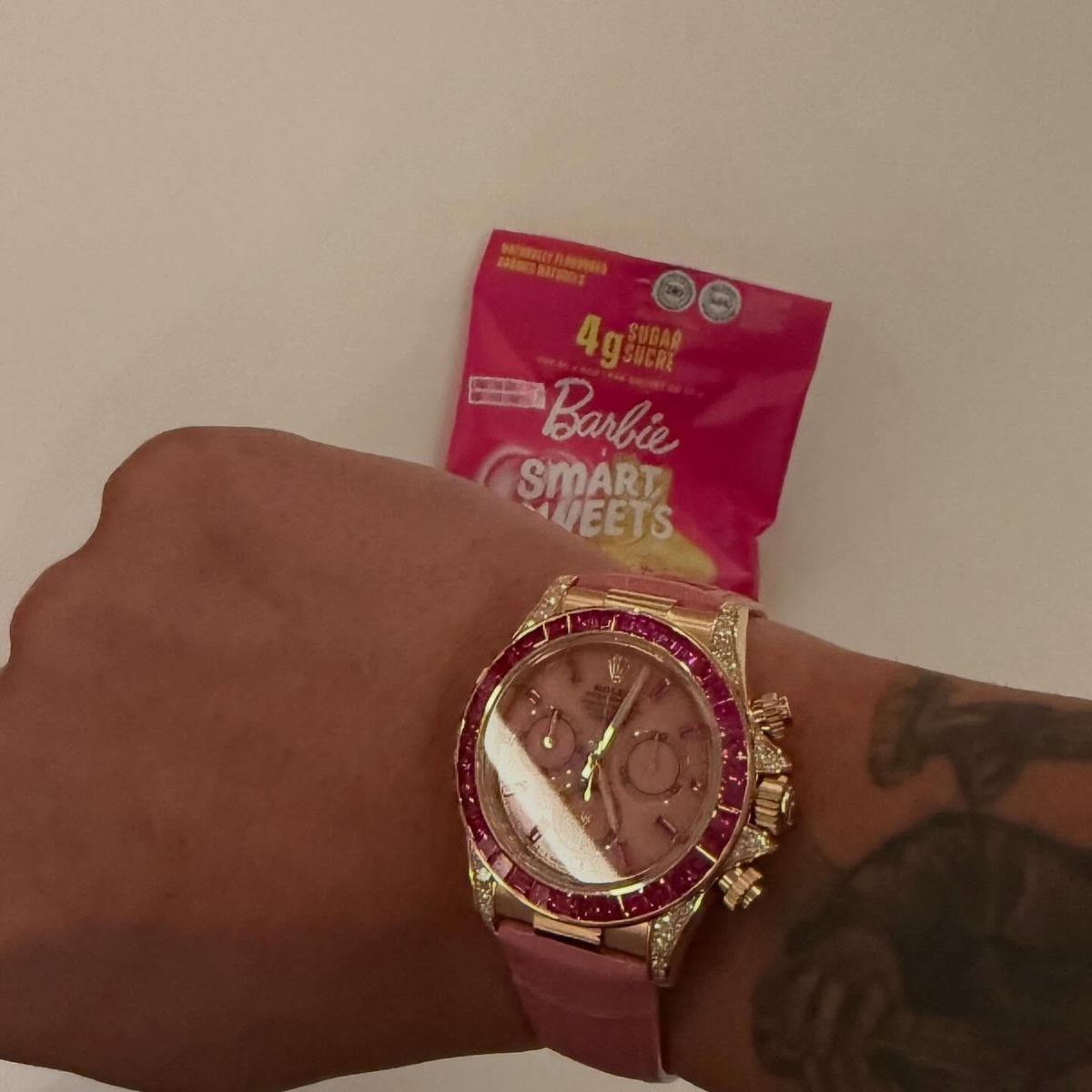 Rolex,  Barbie,  Ref. 126538TRO,  Lionel Messi,  Drake anh 4