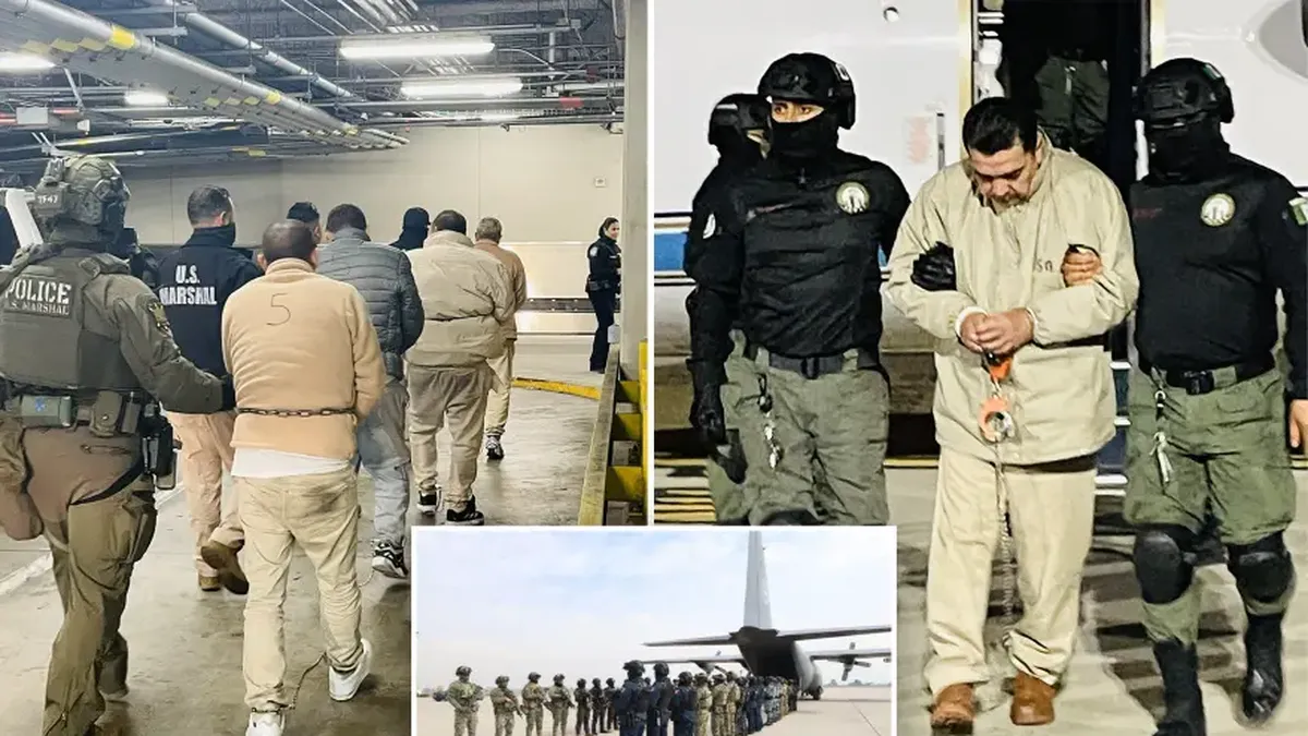 Em trai cùng đồng bọn trùm ma túy khét tiếng Mexico sa lưới ...