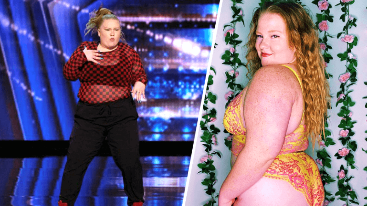 Thí sinh Amanda Lacount trình diễn tại America's Got Talent