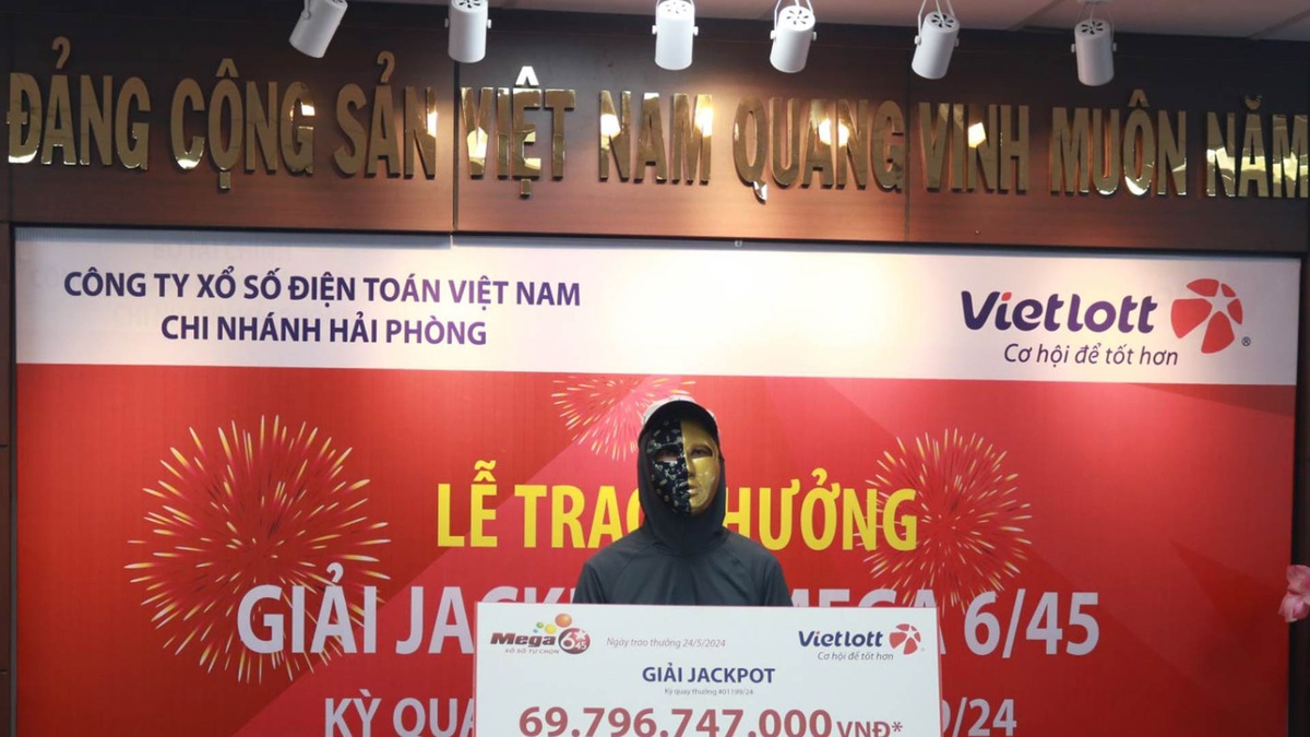 Một công nhân ở Hải Phòng trúng Vietlott gần 70 tỷ đồng | Znews.vn