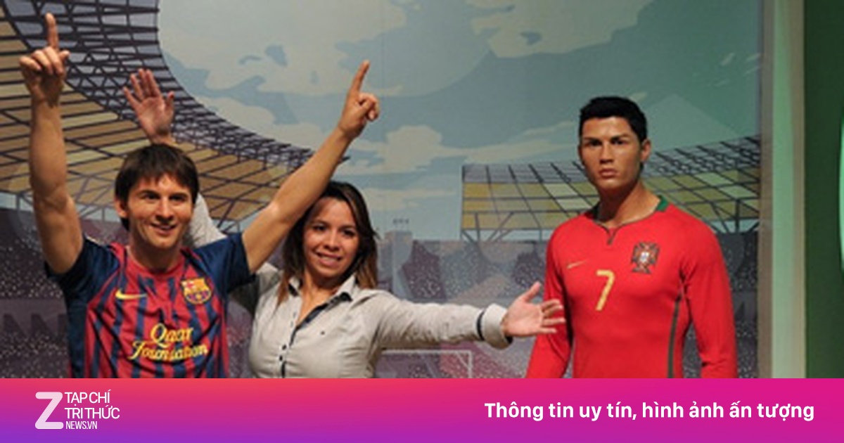 Messi ăn mừng cùng Ronaldo trong bảo tàng - Hậu trường - ZNEWS.VN