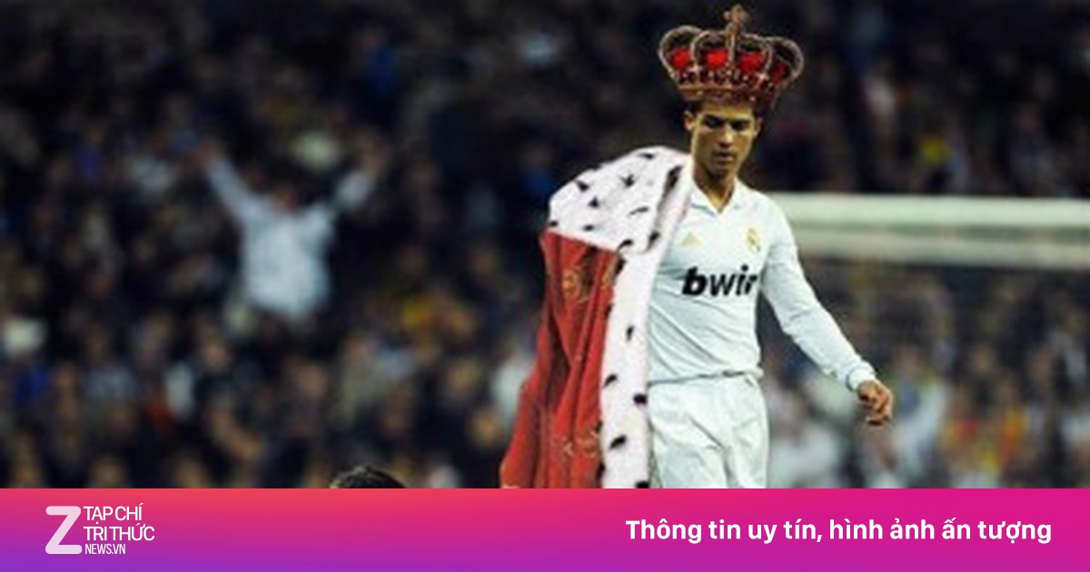 Biếm họa Messi quỳ gối trước 'nhà Vua' Ronaldo | Znews.vn