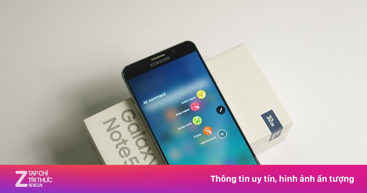 Galaxy Note 5 là chiếc Android cao cấp phổ biến nhất - Công nghệ - ZNEWS.VN