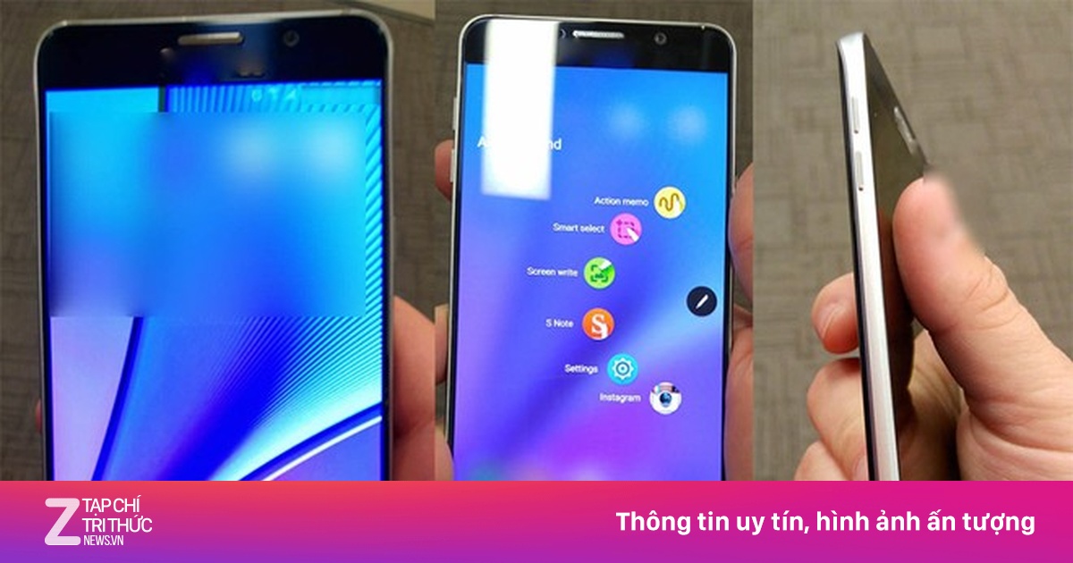 Galaxy Note 5 dần lộ diện - Mobile - ZNEWS.VN
