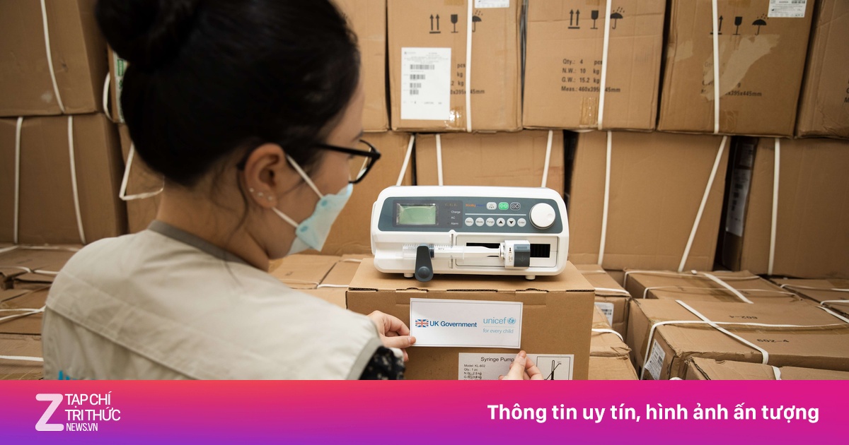 Anh, UNICEF tặng 600.000 USD trang thiết bị y tế cho Việt Nam - Thế ...