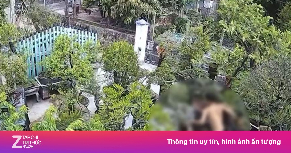 Làm rõ clip chồng rượt đuổi, đánh đập vợ dã man ngay trong sân vườn