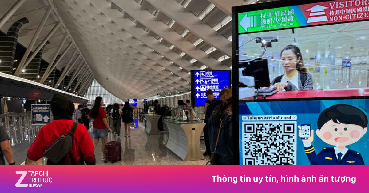 Ngừng khai báo nhập cảnh bằng giấy tại Đài Loan từ tháng 10
