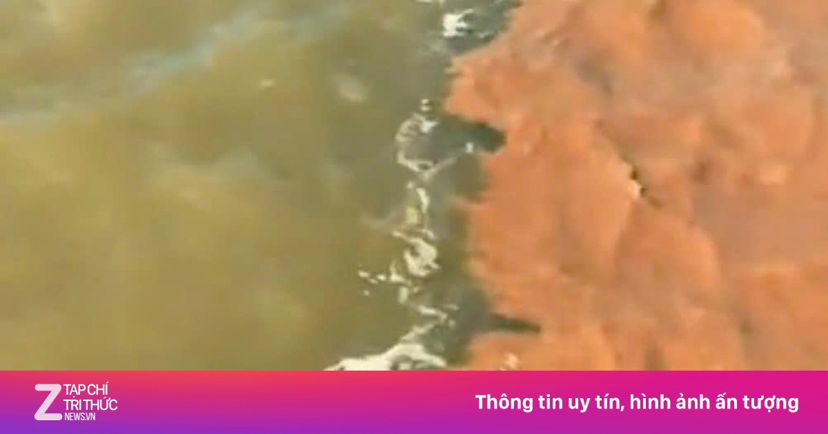 Thực hư hiện tượng biển 'âm dương' ở Cà Mau