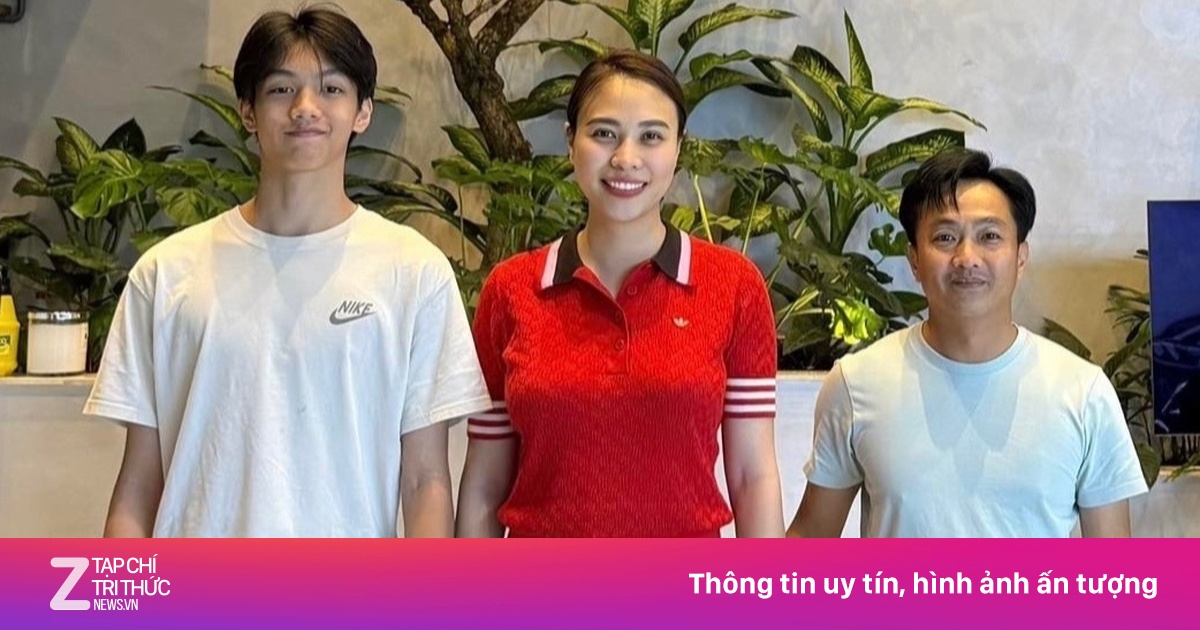 Chiều cao vượt trội của con trai doanh nhân Nguyễn Quốc Cường