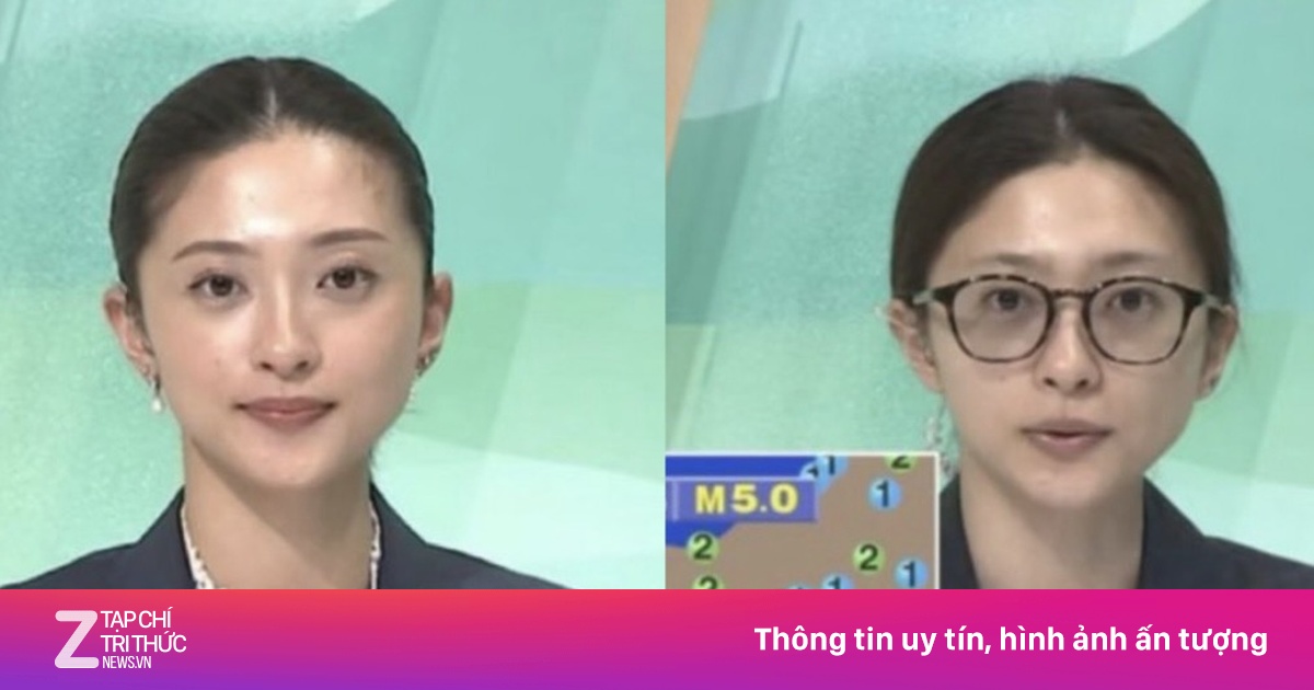 Nữ phát thanh viên Nhật Bản gây sốt khi để mặt mộc lên sóng