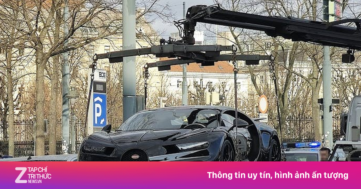 Chạy quá tốc độ, siêu xe Bugatti Chiron bị tạm giữ