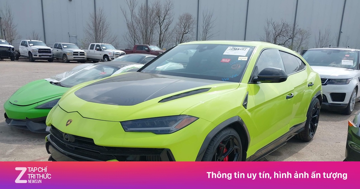 Mất số VIN, siêu xe Lamborghini Urus Performante phải ra bãi phế liệu