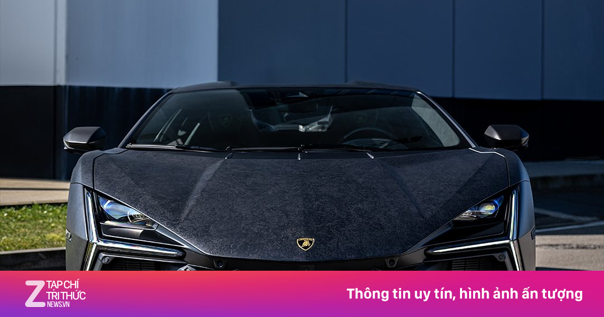 Lamborghini ra mắt tùy chọn màu sơn mô phỏng sợi carbon đúc