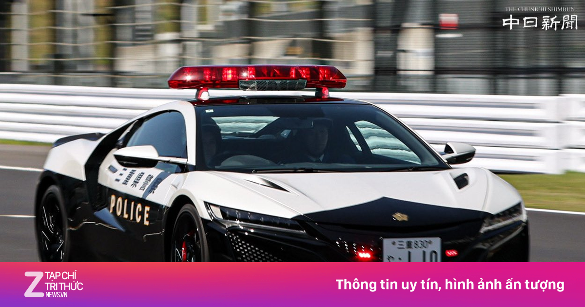 Honda NSX gia nhập đội hình siêu xe của cảnh sát Nhật Bản