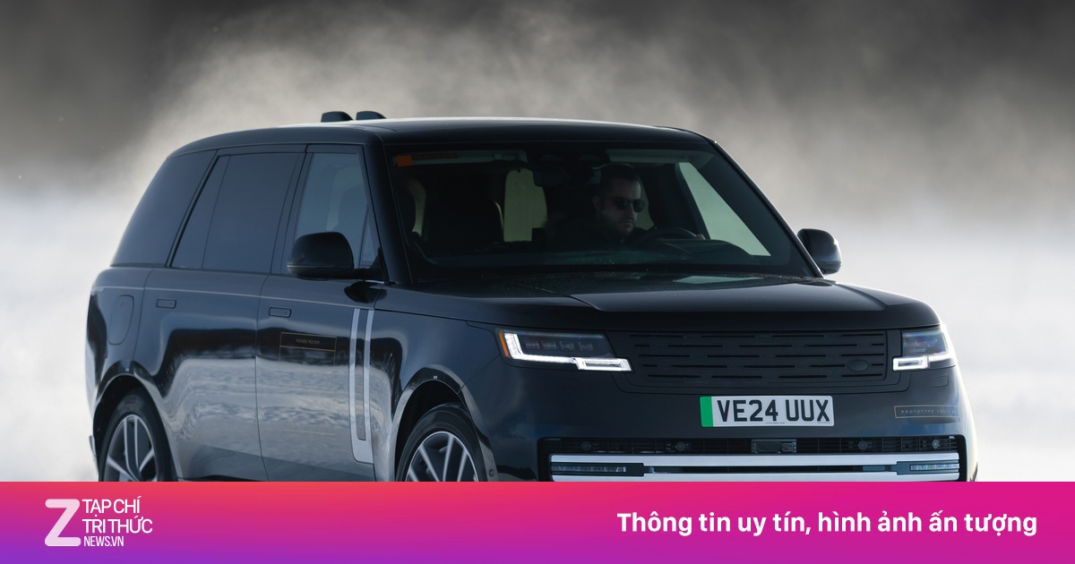 Cận cảnh Range Rover Electric phiên bản thuần điện trước ngày ra mắt