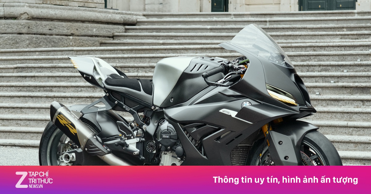 Cận cảnh siêu môtô BMW Motorrad Concept RR, thế hệ mới của S 1000 RR