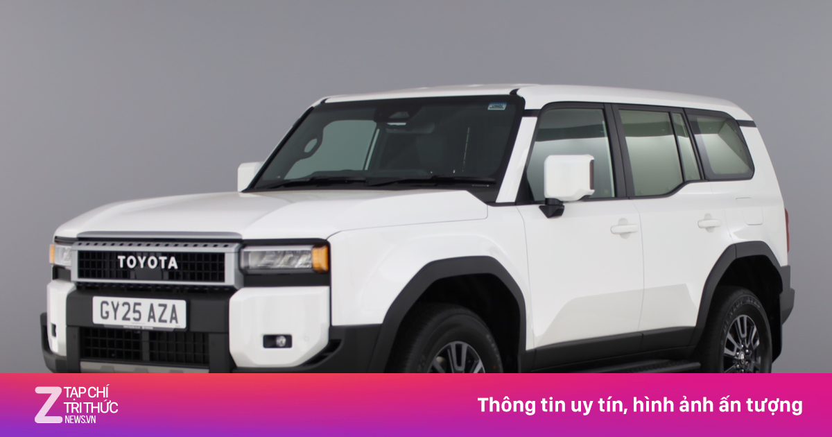 Toyota Land Cruiser Prado có cả phiên bản chạy dịch vụ