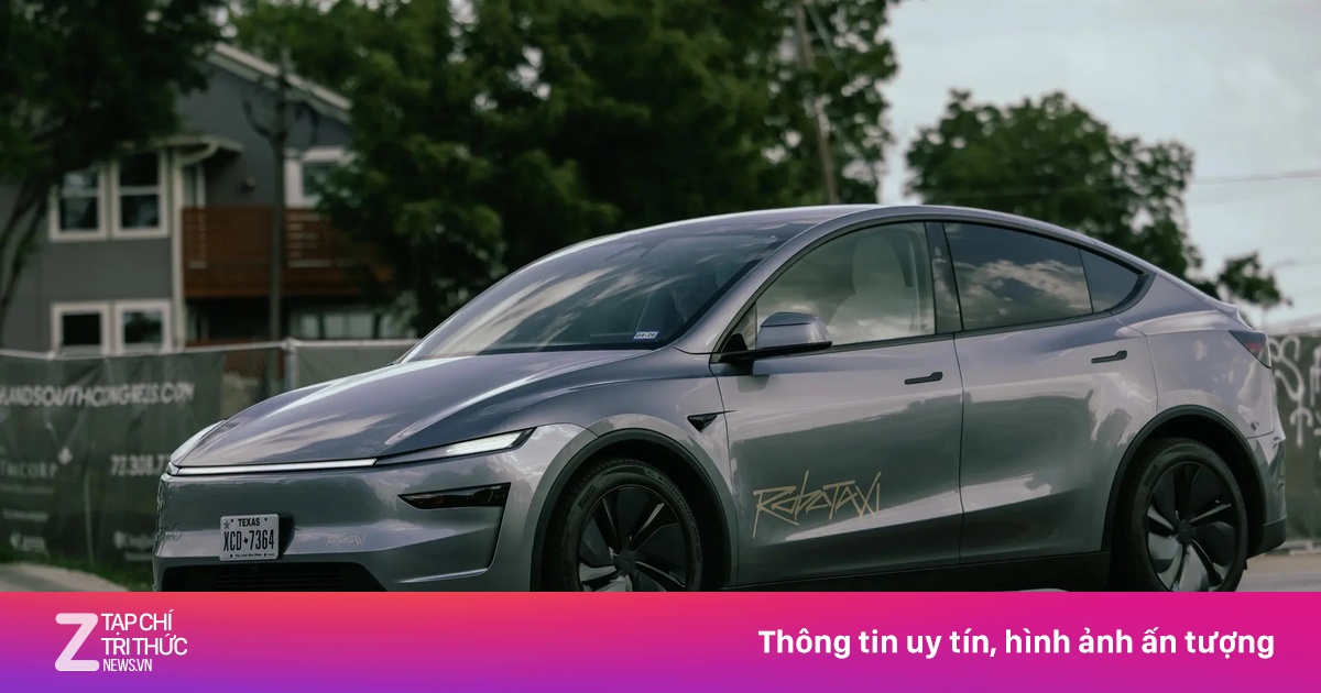 Tesla Model Y 'bí ẩn' được phát triển cho chương trình Robotaxi