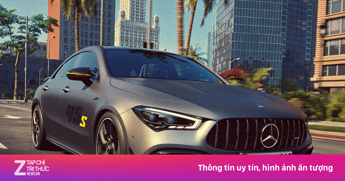 Ra mắt phiên bản cuối cùng của Mercedes-AMG CLA 45