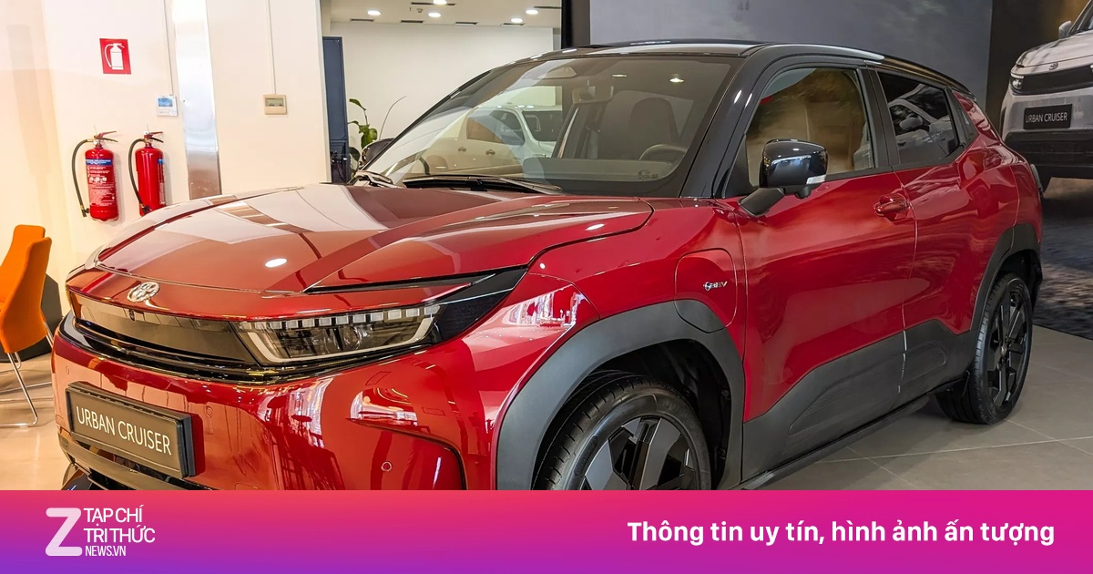 Ảnh thực tế Toyota Urban Cruiser, xe điện cỡ nhỏ hợp tác cùng Suzuki