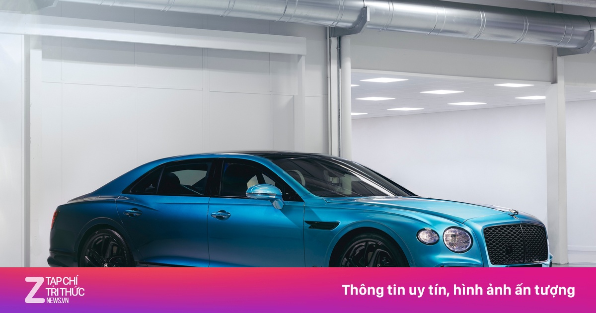 Tùy chọn sơn đổi màu trên Bentley Flying Spur có giá 68.000 USD