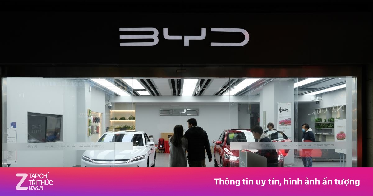 BYD dẫn đầu làn sóng bán tháo cổ phiếu xe điện Trung Quốc