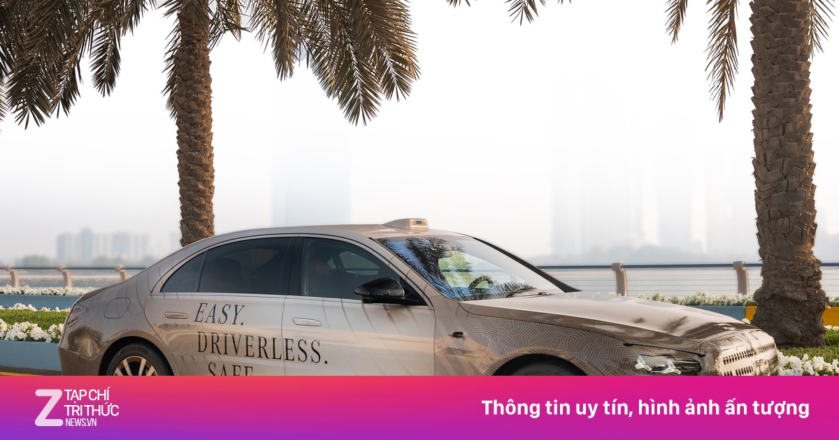 Mercedes-Benz S-Class chạy thử nghiệm robotaxi tại UAE