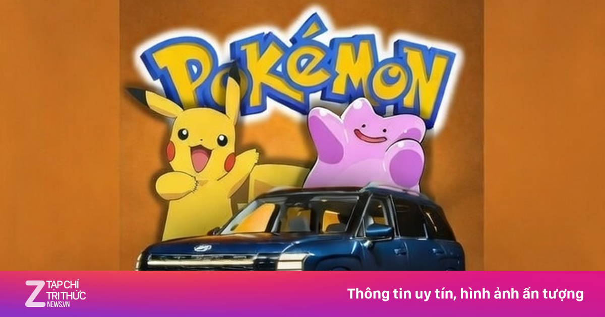 Pokemon bất ngờ xuất hiện trên giao diện xe Hyundai