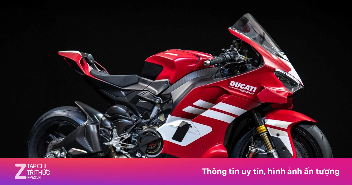 Ducati Superleggera V4 Centenario: Siêu môtô kỷ niệm 100 năm với công nghệ đỉnh cao