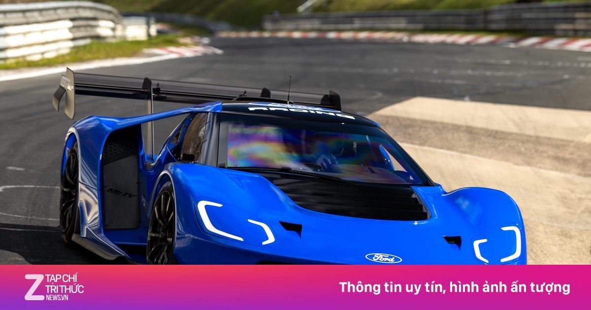 Siêu xe Ford GT Mk IV lập kỷ lục tại trường đua Nurburgring