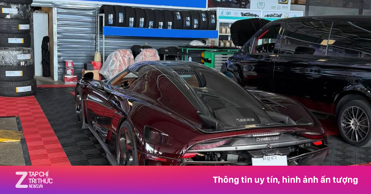 Siêu xe Koenigsegg Regera của đại gia Việt tái xuất tại Campuchia?