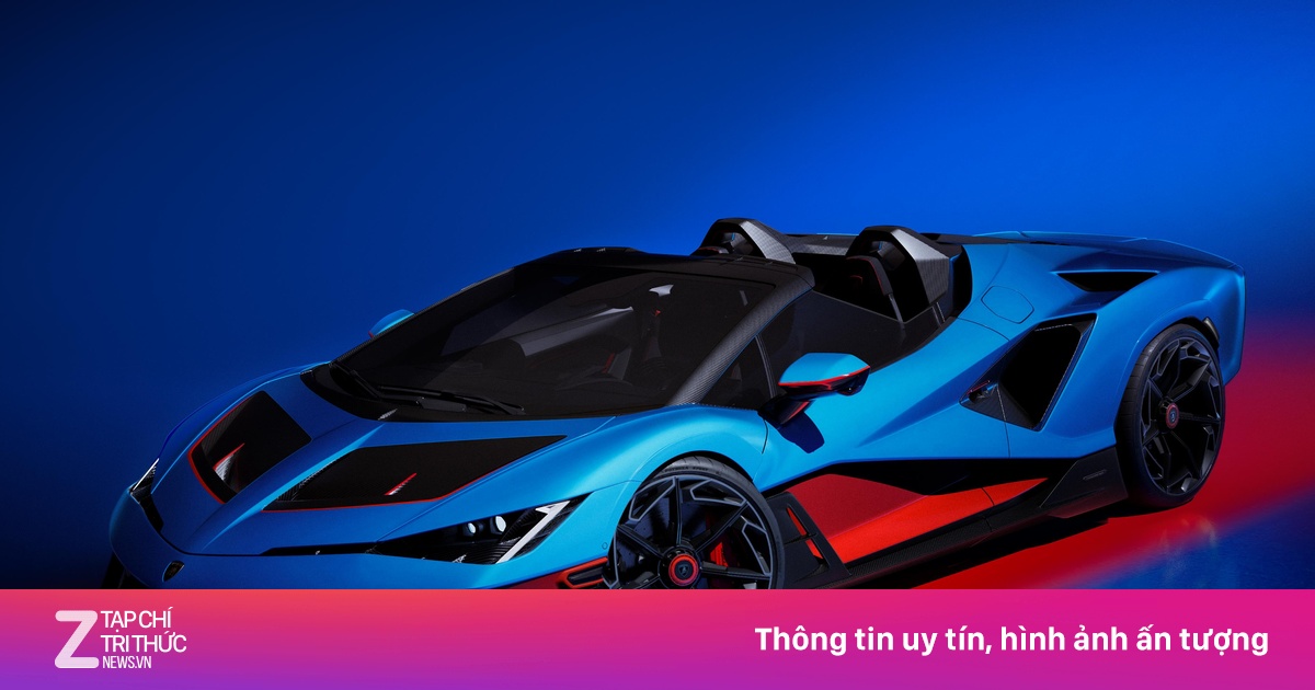 Siêu xe Lamborghini Fenomeno Roadster chính thức ra mắt