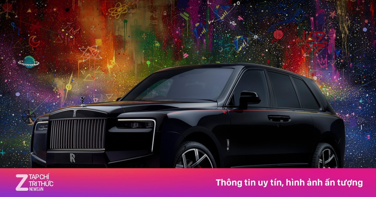 Cận cảnh Rolls-Royce Black Badge Cullinan 'độ' bởi nghệ sĩ Cyril Kongo